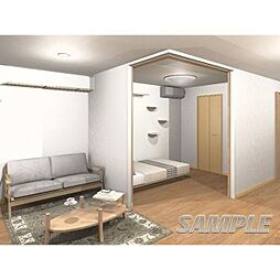 近鉄名古屋線 黄金駅 徒歩4分の賃貸アパート 1階1LDKのリビング/ダイニング