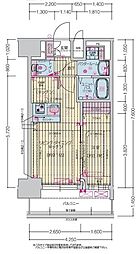 名古屋市営鶴舞線 上前津駅 徒歩4分の賃貸マンション 9階1LDKの間取り