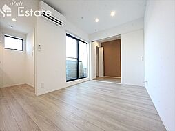 JR関西本線 八田駅 徒歩8分の賃貸アパート 1階1LDKのリビング/ダイニング