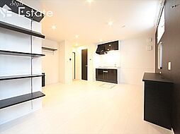 名古屋市営上飯田線 上飯田駅 徒歩2分の賃貸アパート 3階ワンルームのリビング/ダイニング