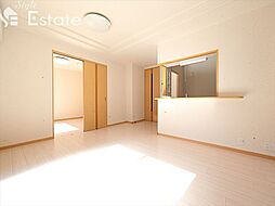 名鉄犬山線 下小田井駅 徒歩16分の賃貸アパート 1階2LDKのリビング/ダイニング