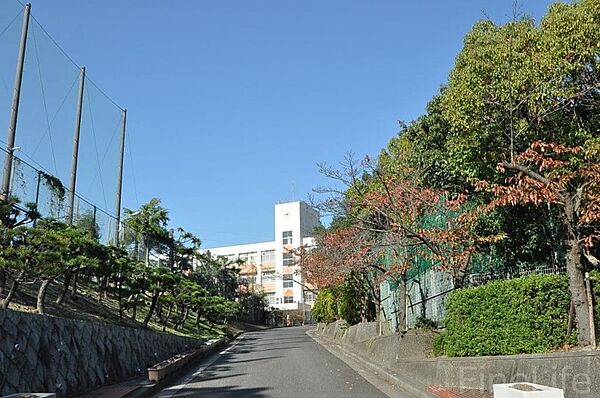 画像29:神戸市立横尾中学校 770m