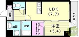 西新町駅 8.5万円