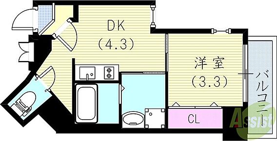 THEGRID北野坂_間取り_0