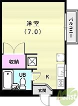 エクレールハイツ須磨浦  ｜ 兵庫県神戸市須磨区須磨浦通5丁目（賃貸アパート1R・2階・19.00㎡） その2