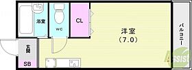 フレンドハイツ須磨  ｜ 兵庫県神戸市須磨区須磨浦通5丁目（賃貸アパート1R・2階・21.00㎡） その2