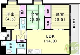 CASAベラヴィスタ垂水  ｜ 兵庫県神戸市垂水区霞ケ丘6丁目8-5（賃貸マンション3LDK・2階・67.50㎡） その2