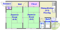 カーサ妙法寺 2階/-