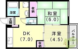 カルム須磨 2階/-