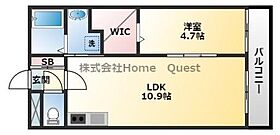 ステラウッド大県  ｜ 大阪府柏原市大県2丁目（賃貸アパート1LDK・1階・37.26㎡） その2