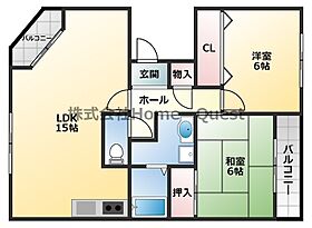 さくら館  ｜ 大阪府八尾市老原1丁目91-1（賃貸マンション2LDK・4階・67.00㎡） その2