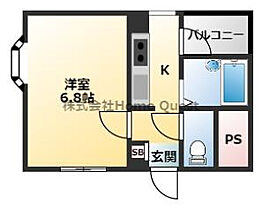 マーキュリーハイム飛田  ｜ 大阪府東大阪市御厨南1丁目（賃貸マンション1K・3階・21.95㎡） その2