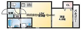 ラモーナ長瀬I 201 ｜ 大阪府東大阪市長瀬町1丁目15-24（賃貸アパート1LDK・2階・32.01㎡） その2