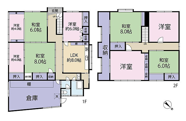間取り 青森市筒井4丁目4-33