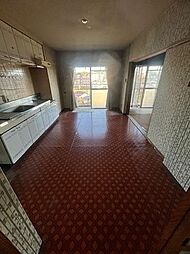 川島コーポ3階 3LDKのリビング/ダイニング