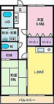 メゾンサンアグア  ｜ 山梨県甲斐市竜王（賃貸アパート2LDK・2階・46.19㎡） その2