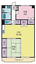 ソレイユ窪田  ｜ 山梨県甲府市川田町（賃貸マンション2LDK・2階・63.76㎡） その2