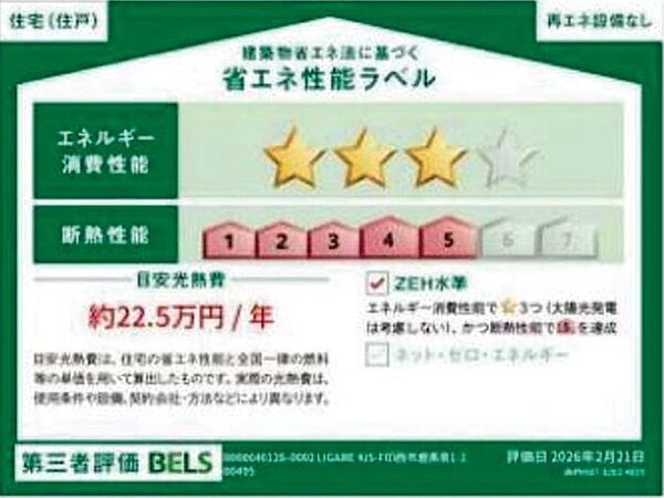 省エネ性能ラベル