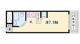 ラ・パルフェ・ド・アフェール  ｜ 兵庫県姫路市東延末2丁目（賃貸マンション1R・3階・18.90㎡） その2