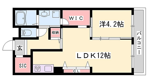 クレアトーレ姫路駅前 ｜兵庫県姫路市南畝町1丁目(賃貸マンション1LDK・7階・53.53㎡)の写真 その2