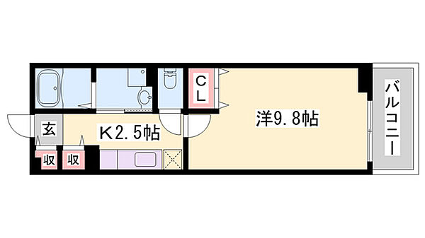 ソレイユ・北野 ｜兵庫県姫路市野里(賃貸アパート1K・1階・31.67㎡)の写真 その2