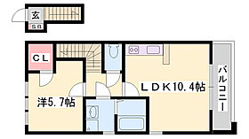 アーバンコートM  ｜ 兵庫県姫路市別所町小林（賃貸アパート1LDK・2階・41.19㎡） その2