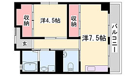 兵庫県姫路市飾磨区野田町（賃貸マンション1DK・2階・45.00㎡） その2