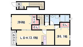 パティオ・ソーレ  ｜ 兵庫県西脇市高田井町（賃貸アパート2LDK・2階・61.74㎡） その2