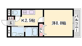 アーバンレジデンス東加古川  ｜ 兵庫県加古川市平岡町新在家2丁目（賃貸マンション1K・2階・30.96㎡） その2