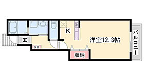 ラフレシールあぼしB  ｜ 兵庫県姫路市網干区北新在家（賃貸アパート1R・1階・32.90㎡） その2