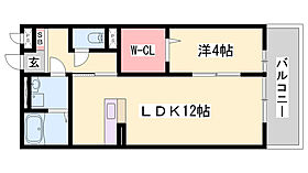 フィグガーデン  ｜ 兵庫県姫路市飾磨区玉地1丁目（賃貸アパート1LDK・1階・41.67㎡） その2