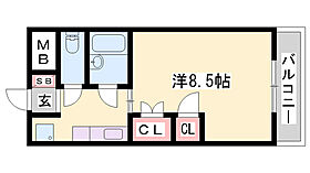 オーキッドコート  ｜ 兵庫県姫路市上大野1丁目（賃貸マンション1K・1階・25.00㎡） その2