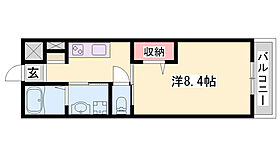 ファルコ土山  ｜ 兵庫県姫路市土山4丁目（賃貸アパート1K・1階・29.75㎡） その2