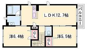 フェリーチェ　カーサ　下戸田  ｜ 兵庫県西脇市下戸田（賃貸アパート1LDK・2階・59.77㎡） その2