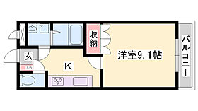 グランドールヒルズ  ｜ 兵庫県小野市黒川町（賃貸アパート1K・1階・30.96㎡） その2