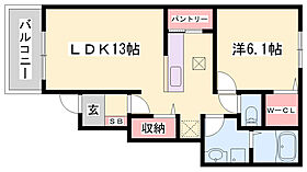 ジュネス青山  ｜ 兵庫県姫路市青山6丁目（賃貸アパート1LDK・1階・45.77㎡） その2