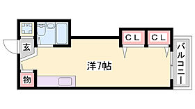 ジュネス野里  ｜ 兵庫県姫路市梅ヶ枝町（賃貸マンション1R・1階・22.20㎡） その2