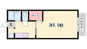 サンライフ・アイF  ｜ 兵庫県加東市喜田2丁目（賃貸アパート1K・1階・30.70㎡） その2