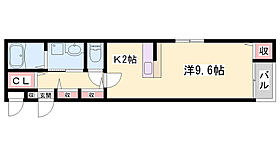 コオリナ  ｜ 兵庫県姫路市手柄1丁目（賃貸マンション1K・3階・33.95㎡） その2