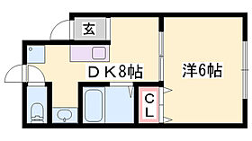 イトーピア忍町  ｜ 兵庫県姫路市忍町（賃貸マンション1DK・3階・27.11㎡） その2