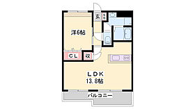 エスポア21  ｜ 兵庫県姫路市東延末（賃貸アパート1LDK・2階・45.36㎡） その2