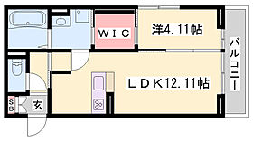 サニーコート  ｜ 兵庫県加古川市加古川町南備後（賃貸アパート1LDK・2階・41.90㎡） その2