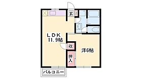 ファミィールロジュマン  ｜ 兵庫県相生市汐見台（賃貸アパート1LDK・2階・43.09㎡） その2