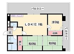 メゾンセルベイル 7階/-