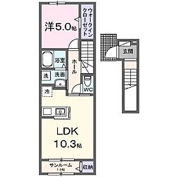 フォレスト コート 網干 2階