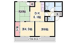 間取図画像 3DK