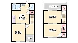 上野田借家　北棟 2階