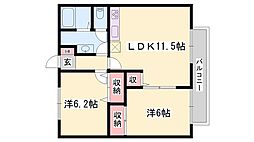 サンロワール 2階