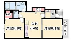 ノース カレントV 1階/-