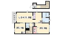 シャーメゾン荒川Ｂ 2階/-